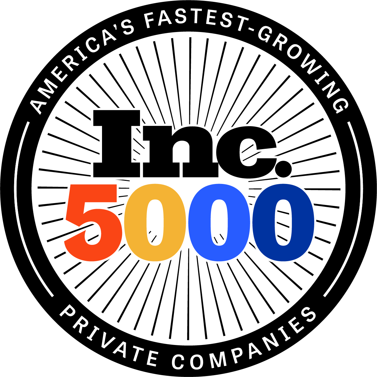 Inc 5000 Fastest Growing Private Companies Badge